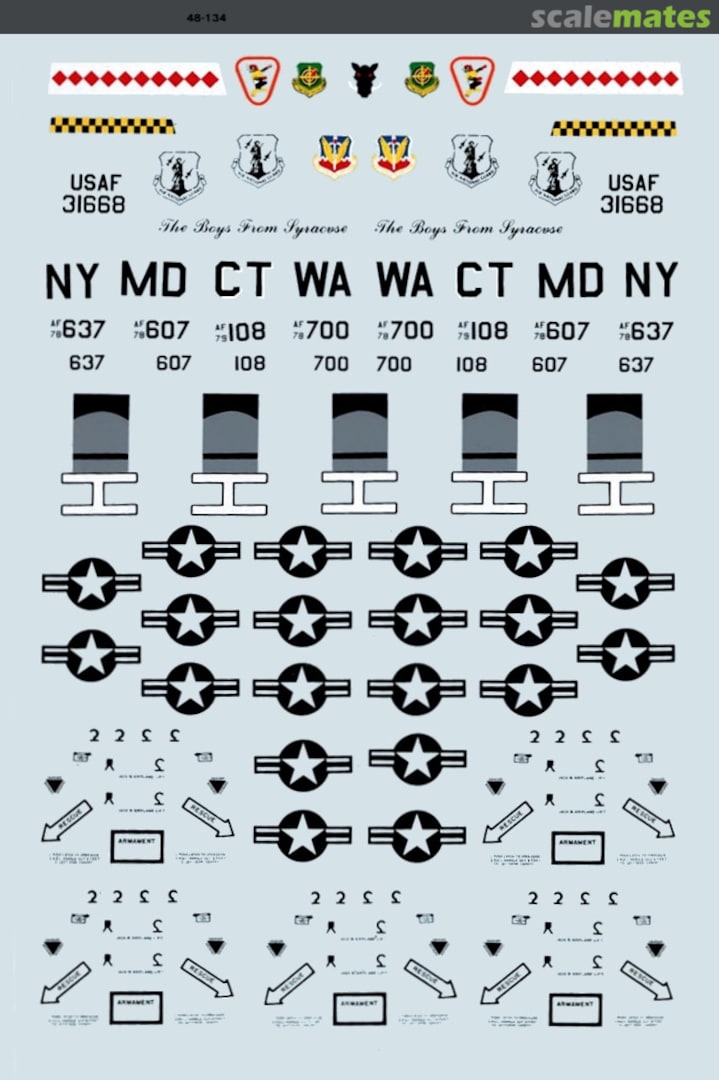 Boxart A-10A Warthogs 48-0134 SuperScale International