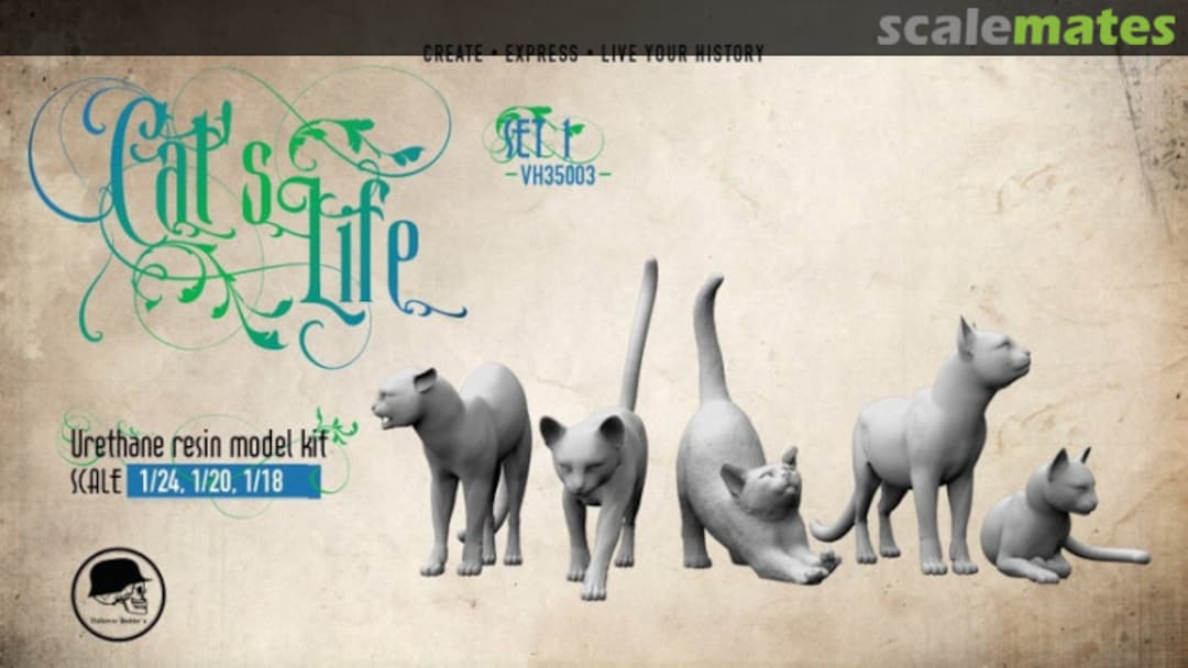 Boxart Cat's Life set 1  Valkyrie Hobby's