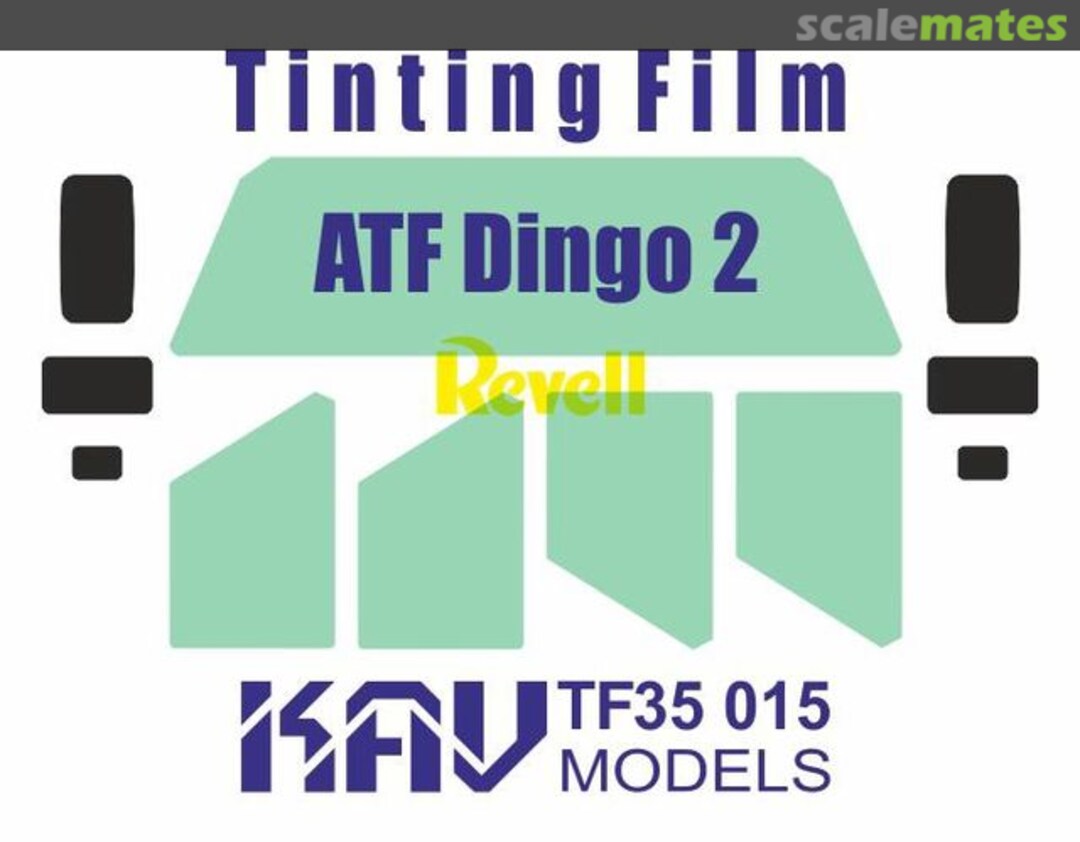 Boxart ATF Dingo 2 tinting film KAV TF35 015 KAV models