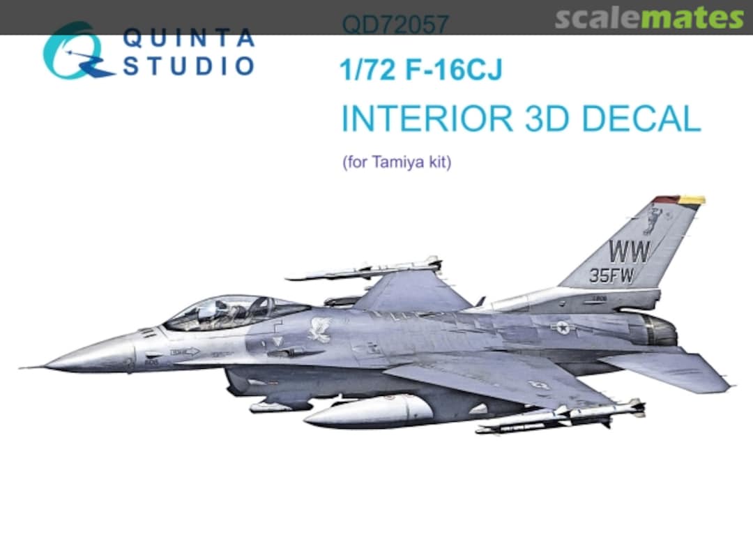 Boxart F-16CJ Fighting Falcon QD72057 Quinta Studio