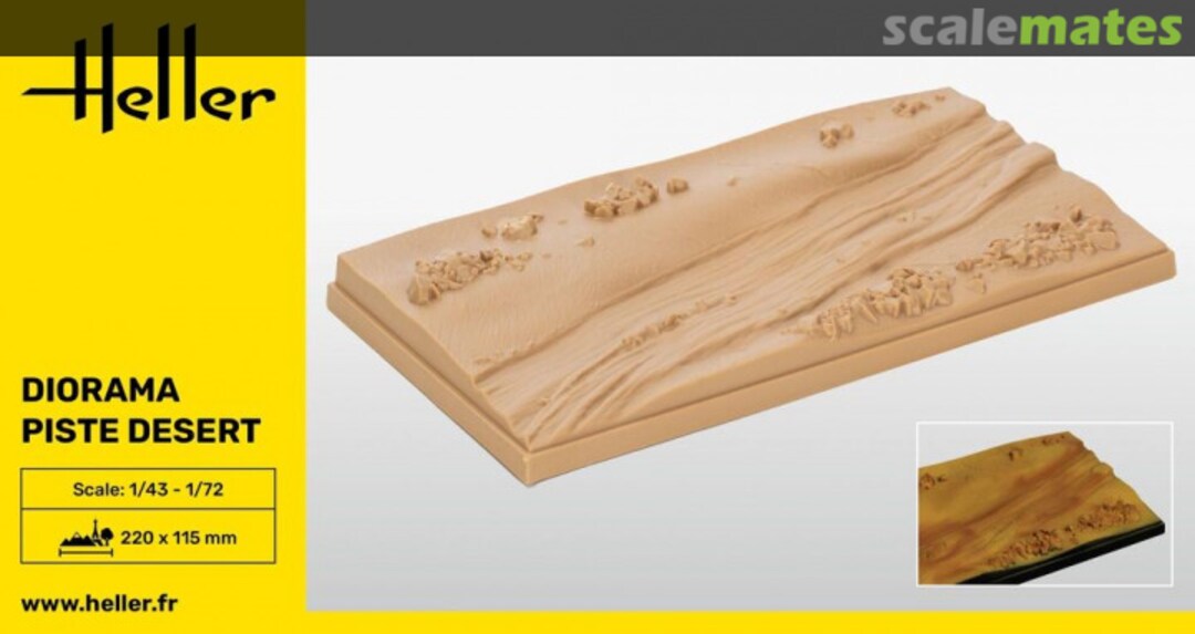Boxart Diorama Piste Desert 81253 Heller Boxart Diorama Piste Desert 81253 Heller