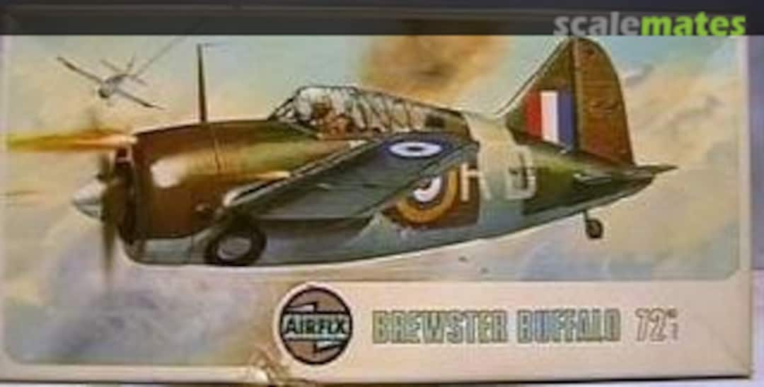 Boxart Brewster Buffalo 02050-1 Airfix