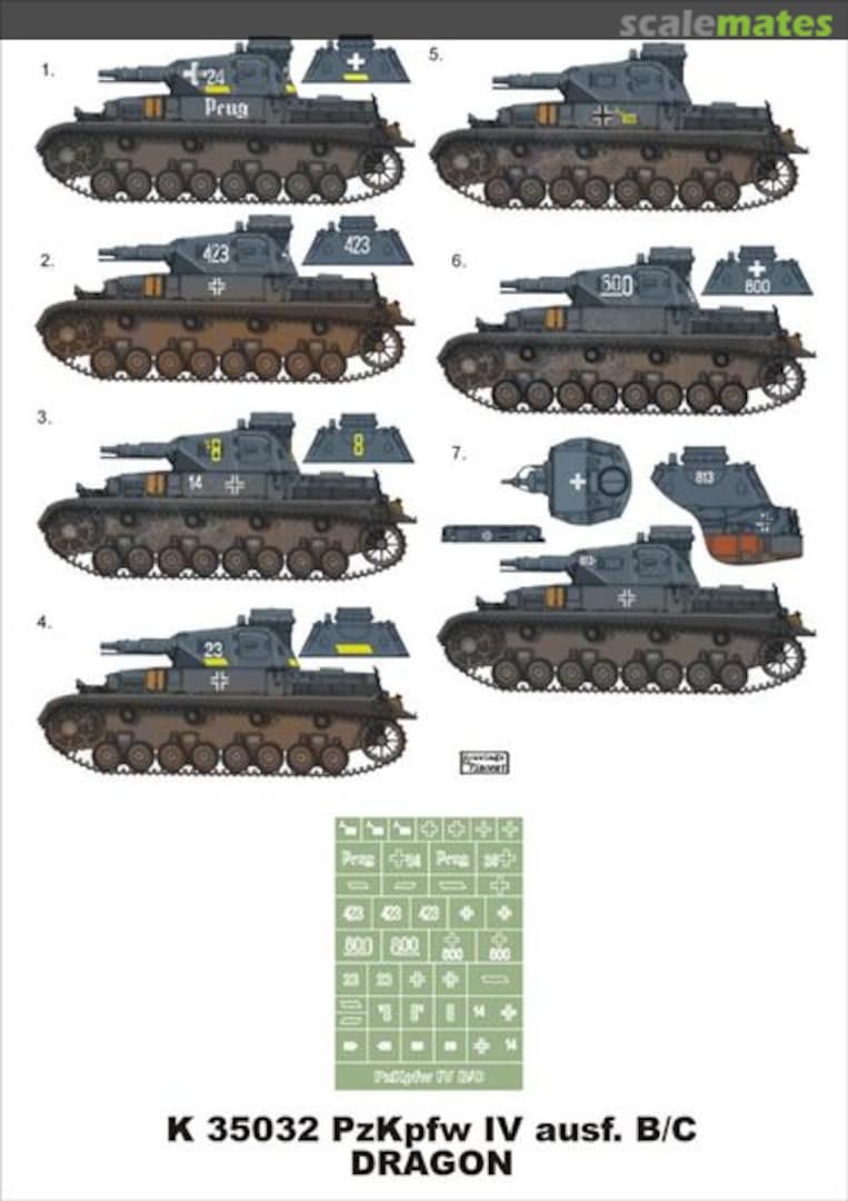 Boxart Panzer IV B/C K35032 Montex