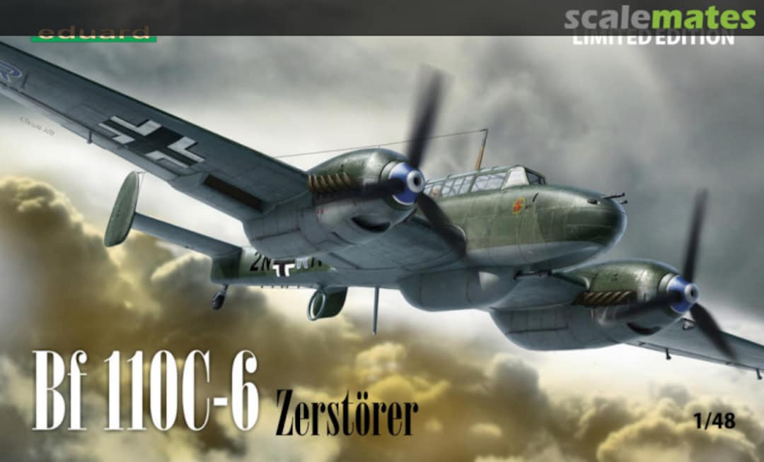 Boxart Bf 110C-6 Zerstörer 1182 Eduard