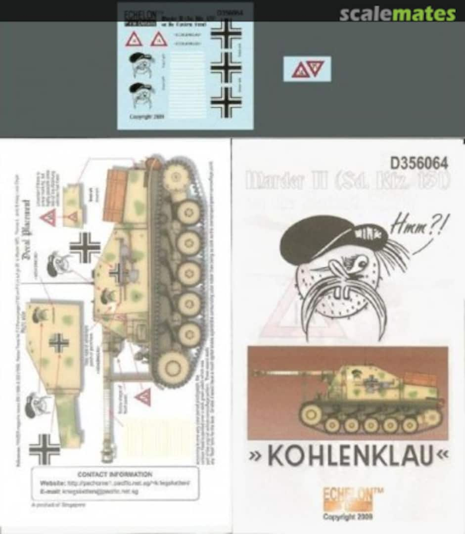 Boxart Marder II (Sd. Kfz. 131) on the Eastern Front D356064 Echelon Fine Details