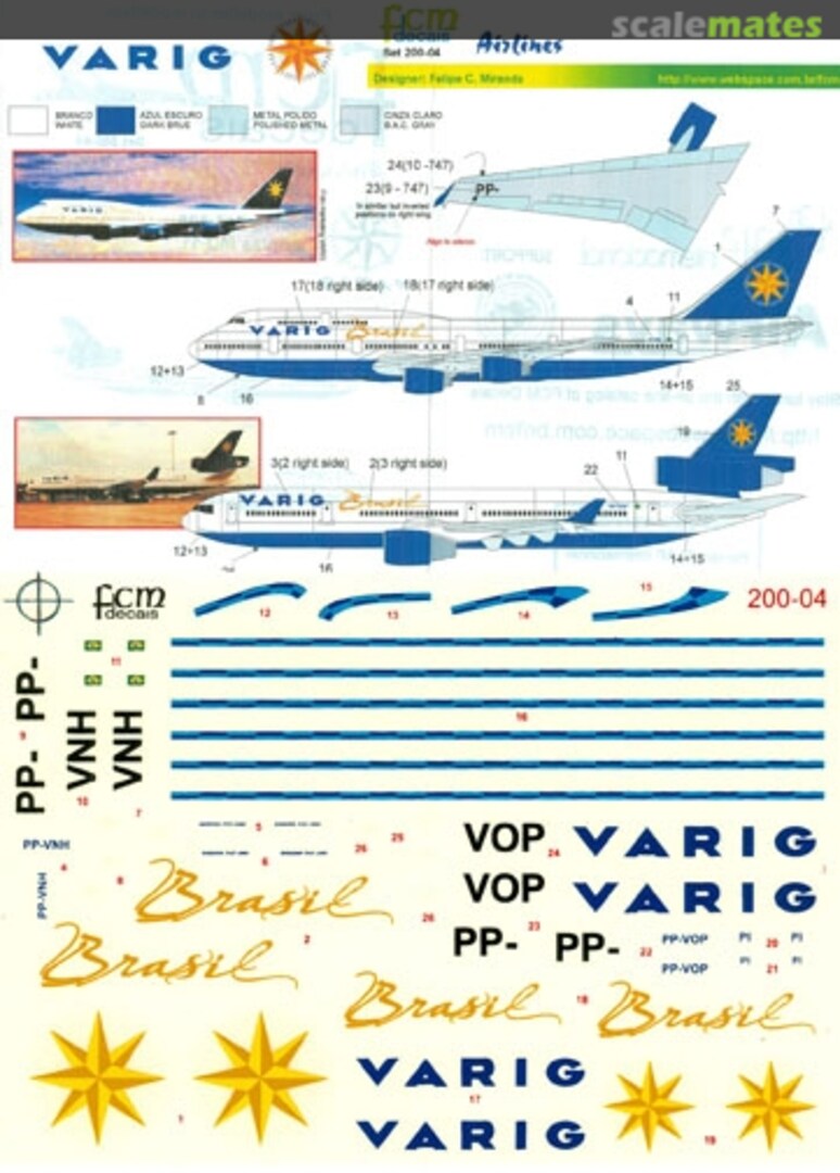 Boxart Airlines: VARIG 747-300SUD & MD-11 200-04 FCM