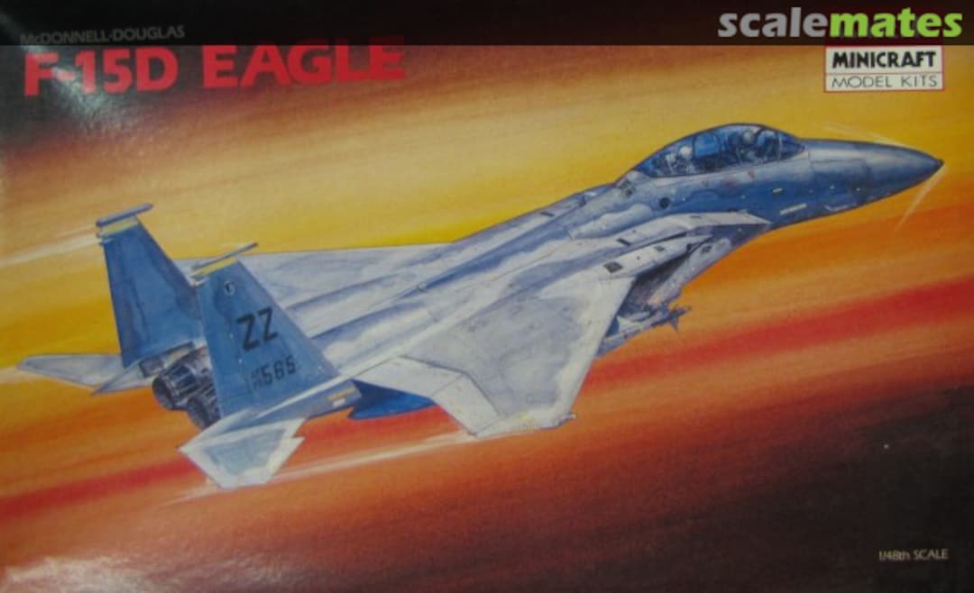 Boxart F-15 D Eagle 1686 Academy/Minicraft