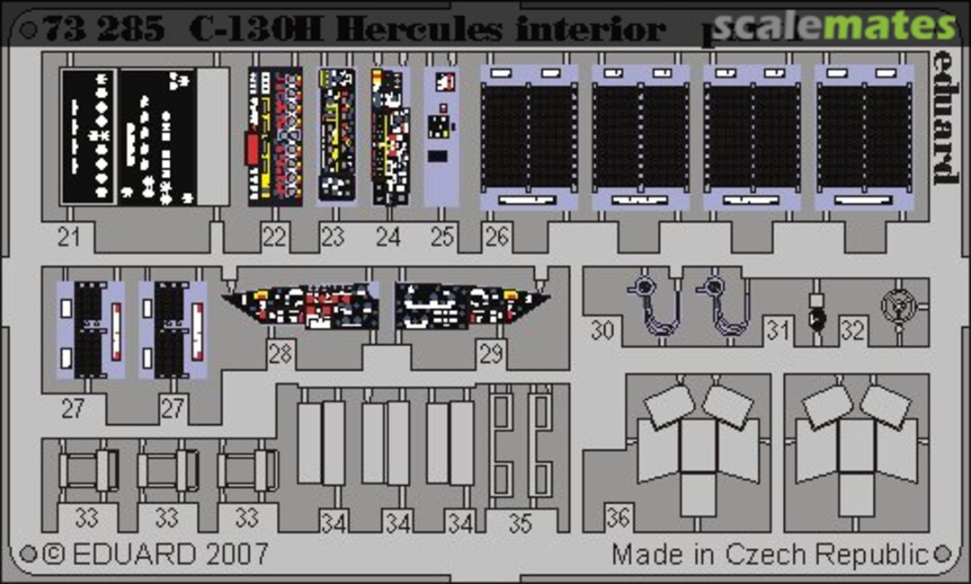 Boxart C-130H interior 73285 Eduard