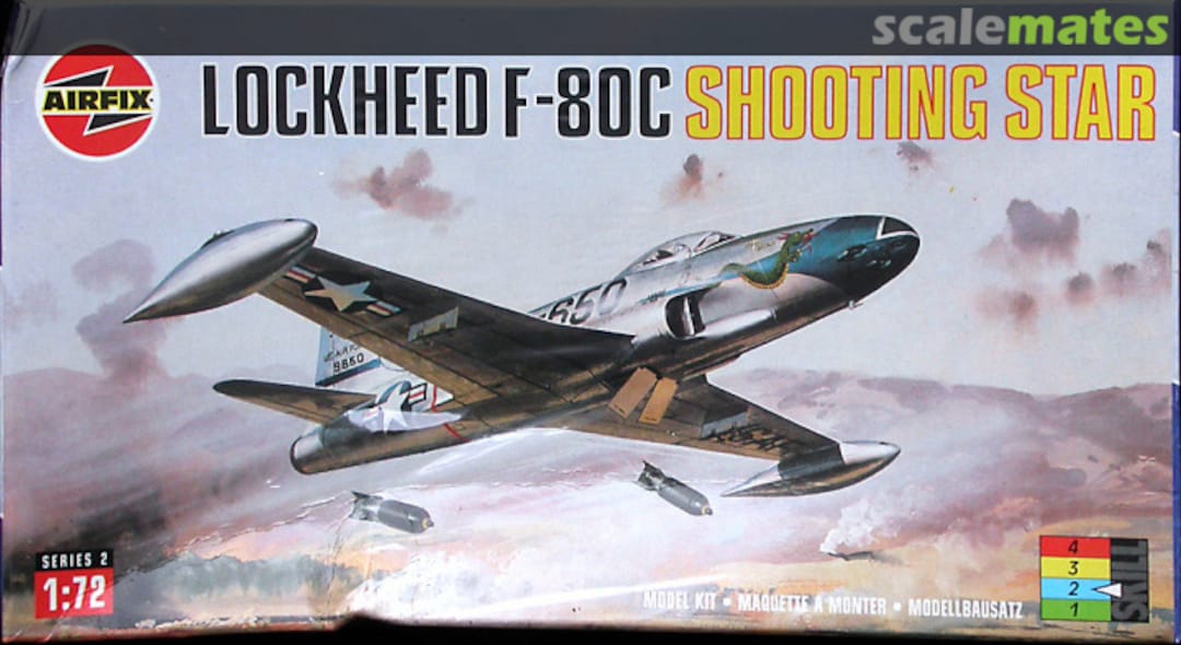 Boxart Lockheed F-80C Shooting Star 02043 Airfix