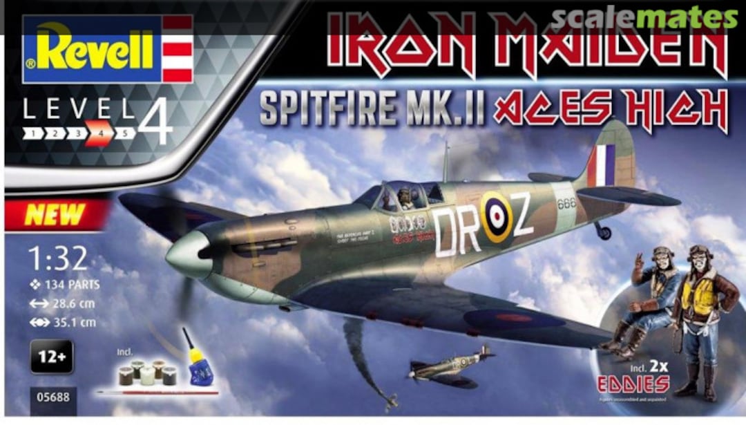 Boxart Spitfire Mk.II Aces High 05688 Revell