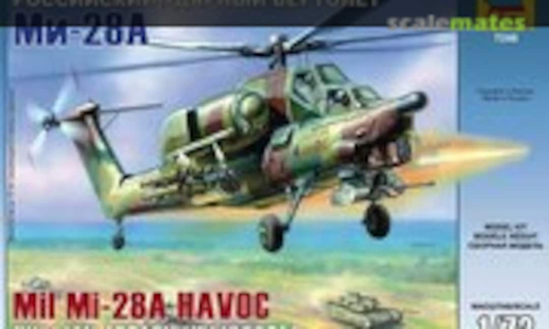 1:72 Российский ударный вертолет Ми-28A (Zvezda 7246)