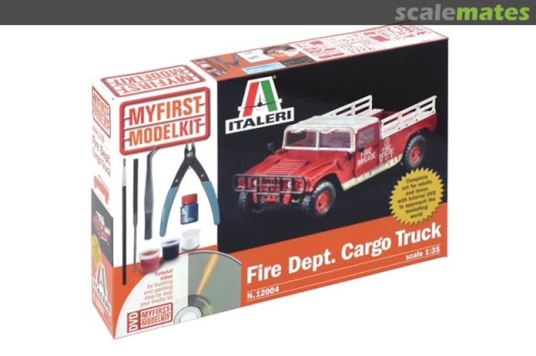 Boxart Fire Dept. Cargo Truck 12004 Italeri