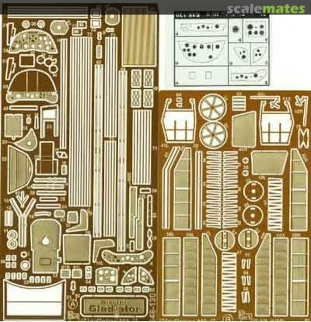 Boxart Gloster Gladiator II S48-130 Part