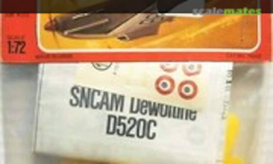 1:72 SNCAM Dewoitine D520C (Novoexport 76002)