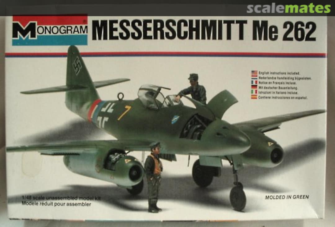 Boxart Messerschmitt Me 262 5410 Monogram