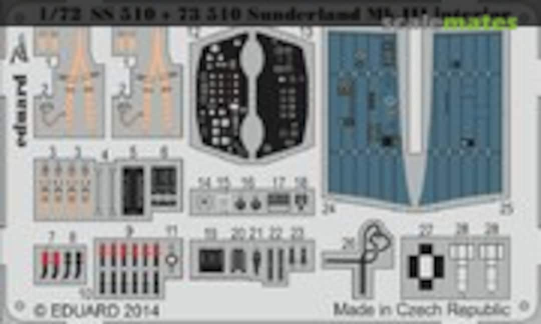 1:72 Sunderland Mk.III Interior S.A. (Eduard 73510)