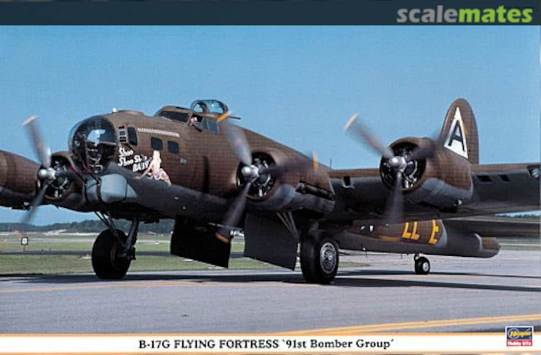 Boxart B-17G Flying Fortress '91st Bomber Group' 00353 Hasegawa