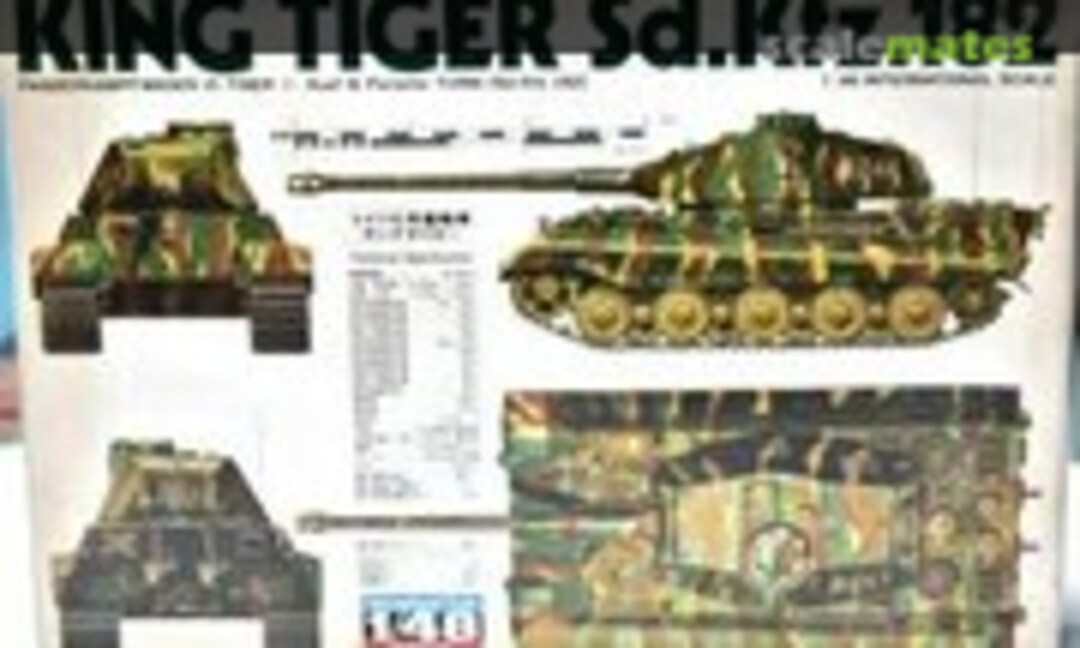 1:48 King Tiger Sd.KfZ.182 (Bandai 35427)