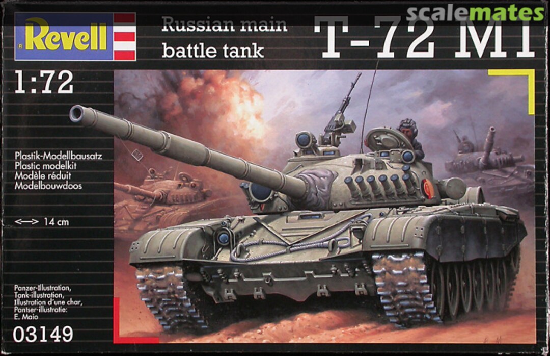 Boxart T-72 M1 03149 Revell