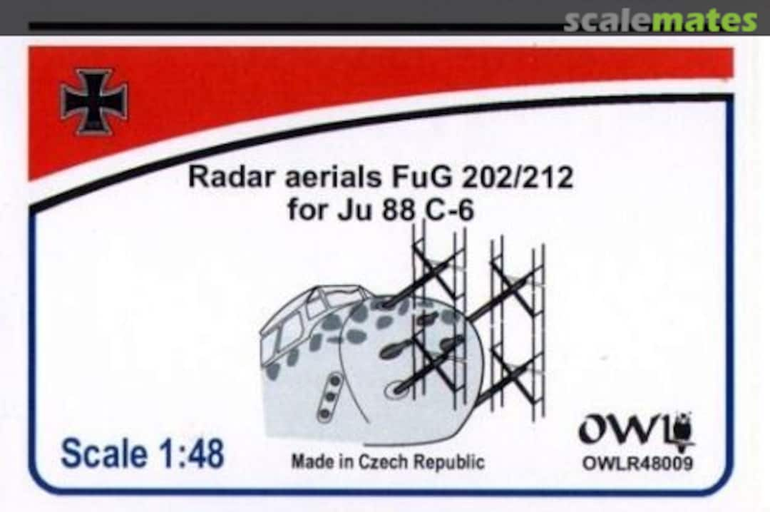 Boxart Radar aerials FuG 202/212 OWLR48009 OWL