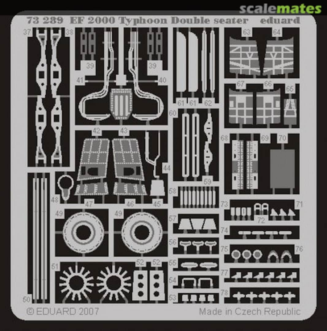 Boxart EF-2000 Typhoon Two-seater 73289 Eduard