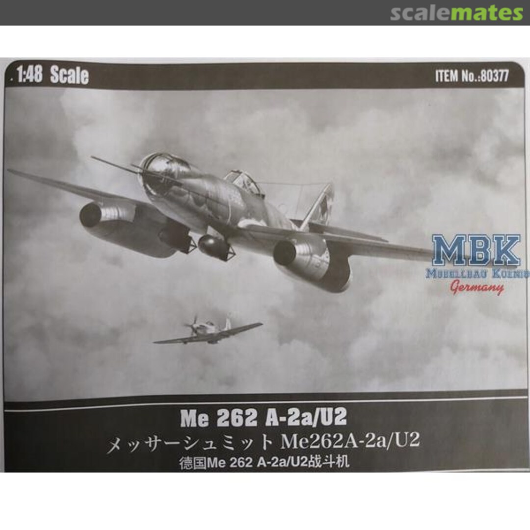 Boxart Me 262 A2a/U2 MBK80377 MBK Models