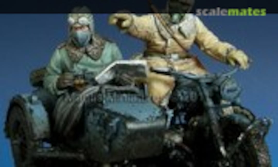 1:35 German motorcycle crew (Mantis Miniatures 35030)