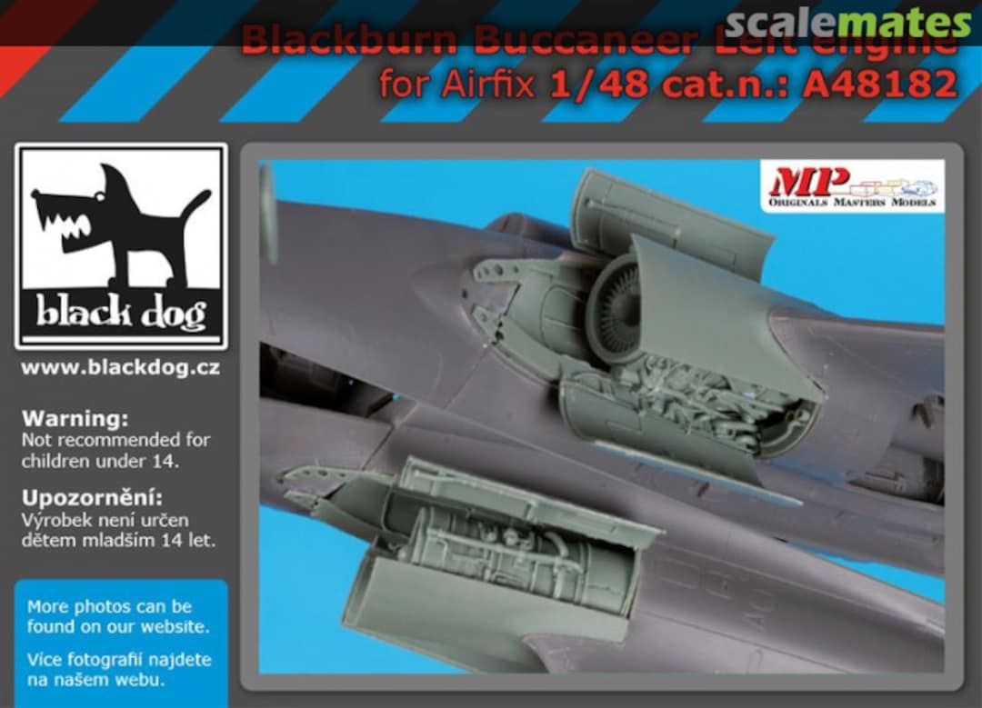 Boxart Blackburn Buccaneer - Left Engine A48182 Black Dog