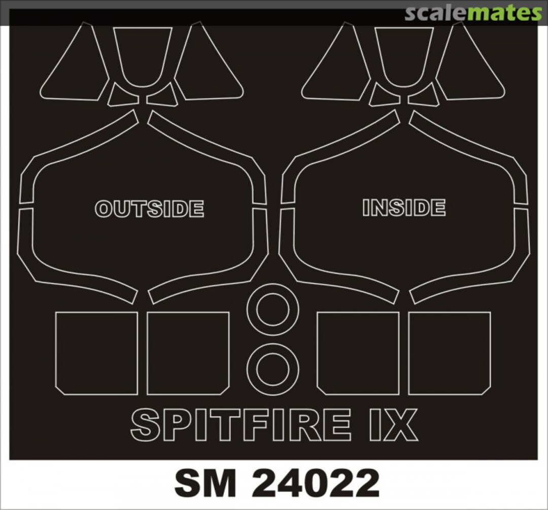 Boxart Spitfire IX Airfix SM24022 Montex