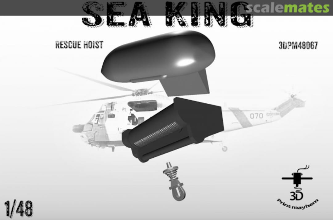 Boxart Sea King Rescue Hoist 3DPM48067 3D Print Mayhem