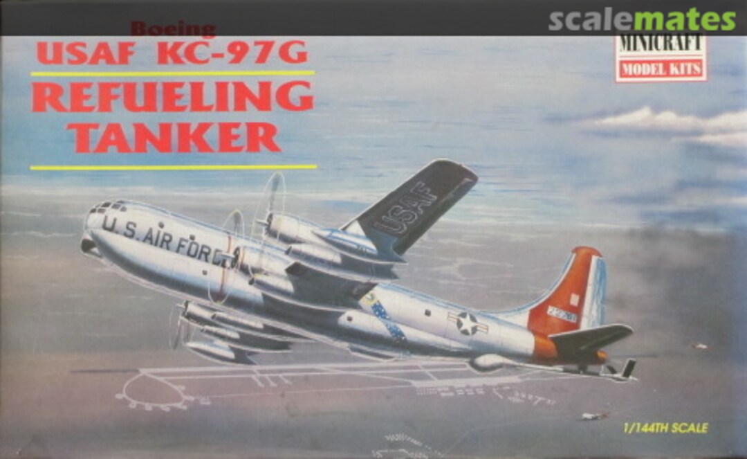 Boxart Boeing USAF KC-97G Refueling Tanker 14441 Minicraft Model Kits