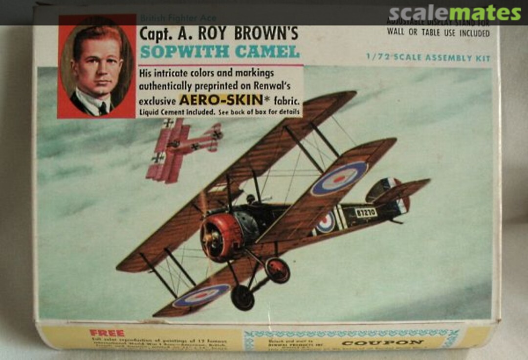 Boxart Sopwith Camel 267-79 Renwal