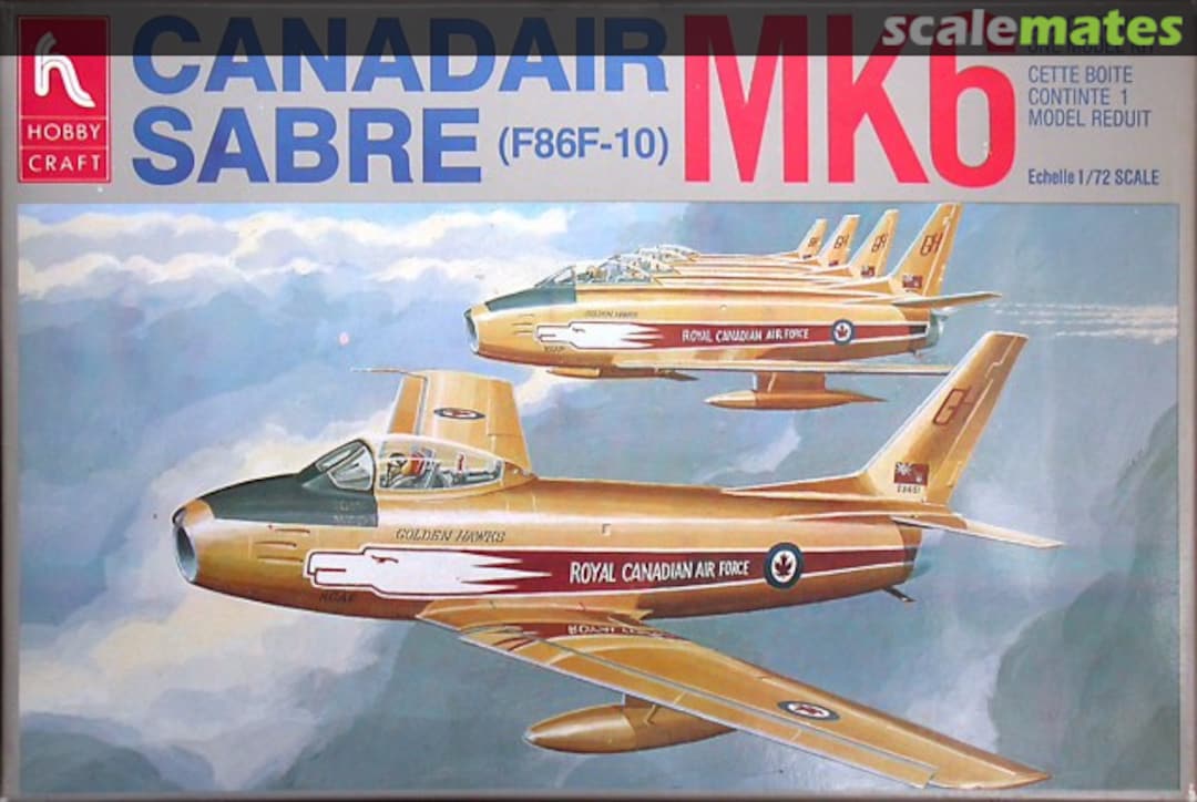 Boxart Canadair Sabre Mk6 HC1399 Hobbycraft