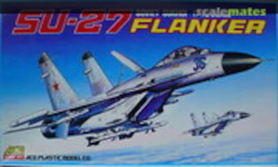 1:72 Soviet Sukhoi Su-27 Flanker (ACE Hobby Kit P144)