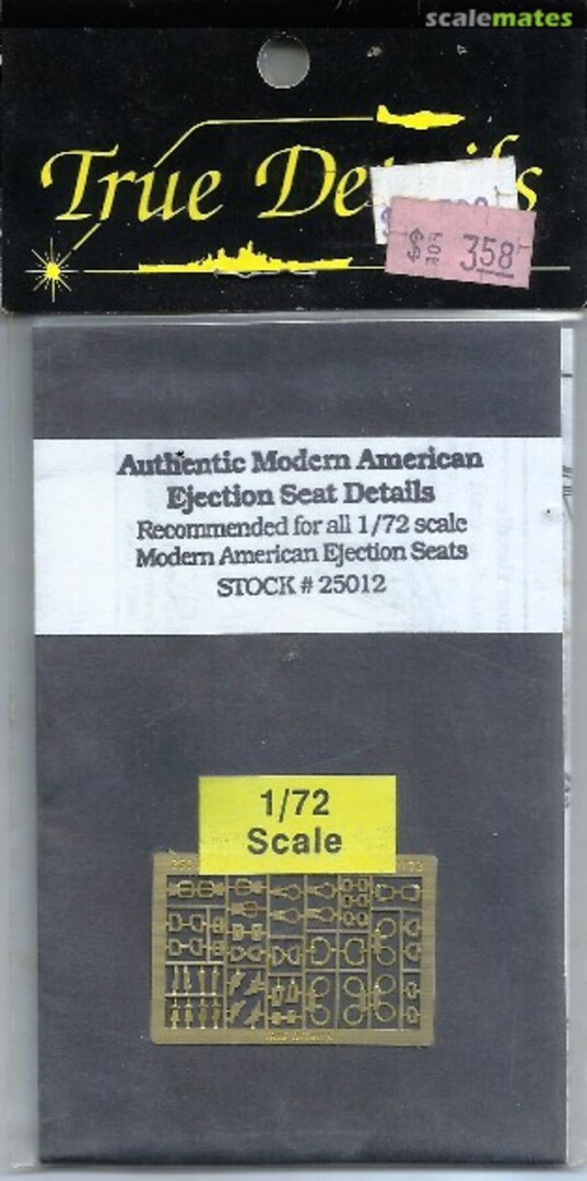 Boxart Modern American Ejection seat Details 25012 True Details