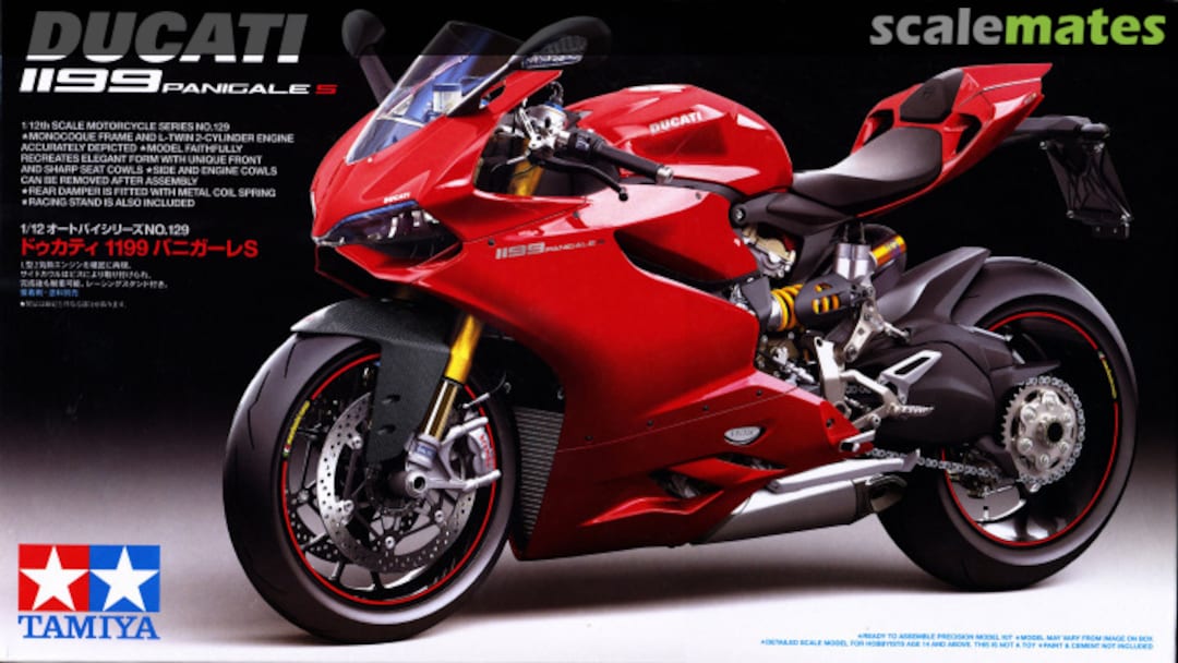 Boxart Ducati 1199 Panigale S 14129 Tamiya