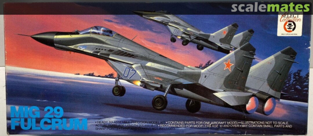 Boxart MiG-29 Fulcrum 26018 MRC