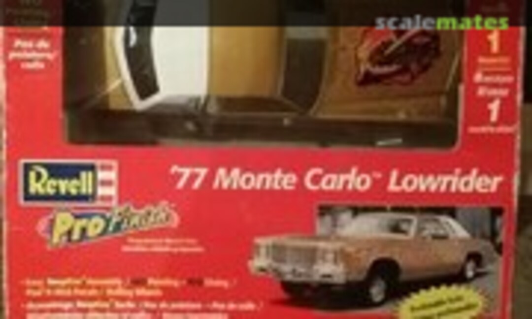 1:25 '77 Monte Carlo Lowrider (Revell 85-1350)