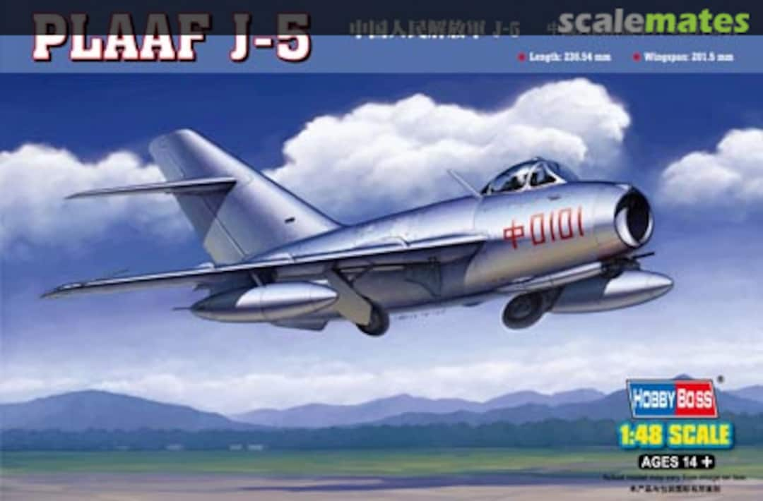 Boxart PLAAF J-5 80335 HobbyBoss