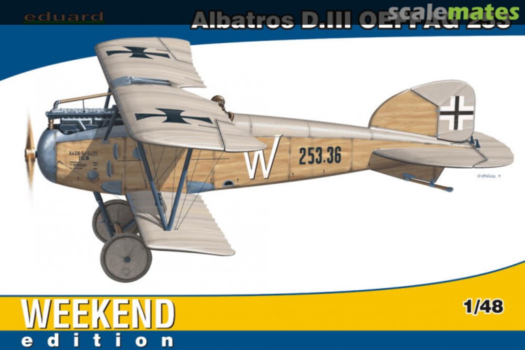 Boxart Albatros D.III OEFFAG 253 84152 Eduard