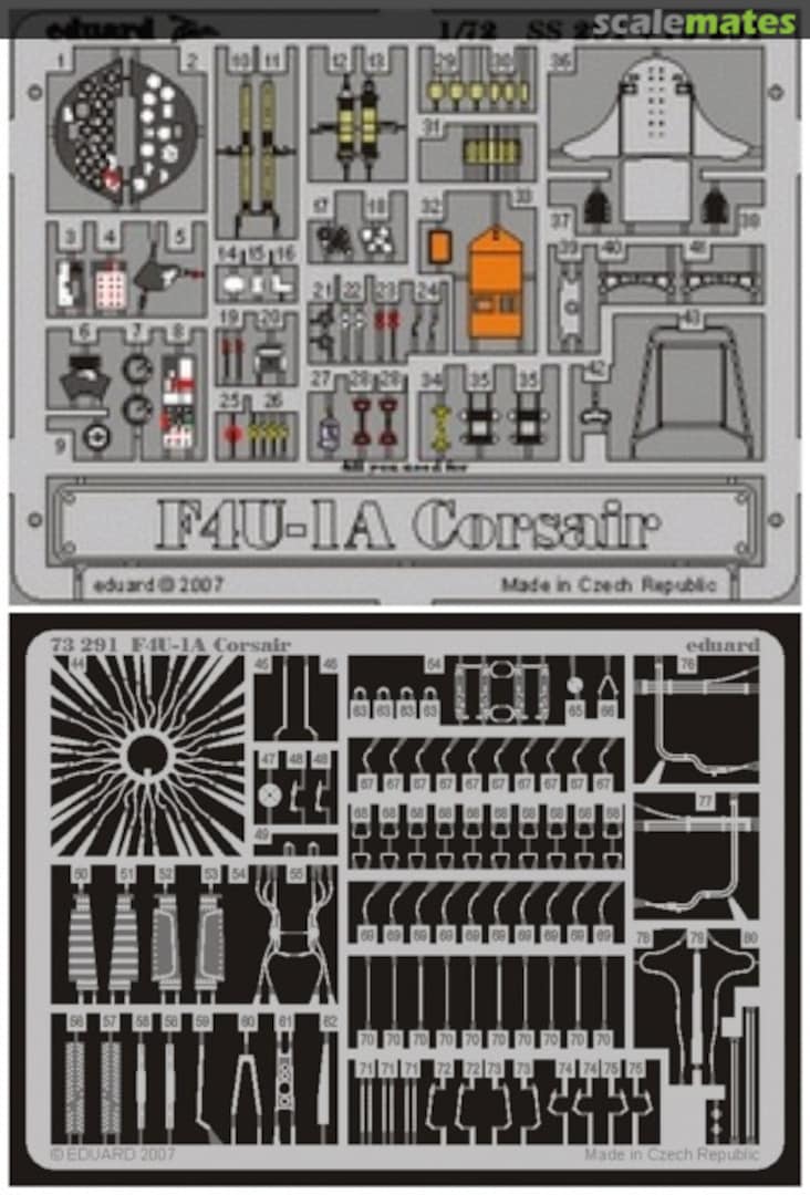 Boxart Corsair F4U-1A 73291 Eduard