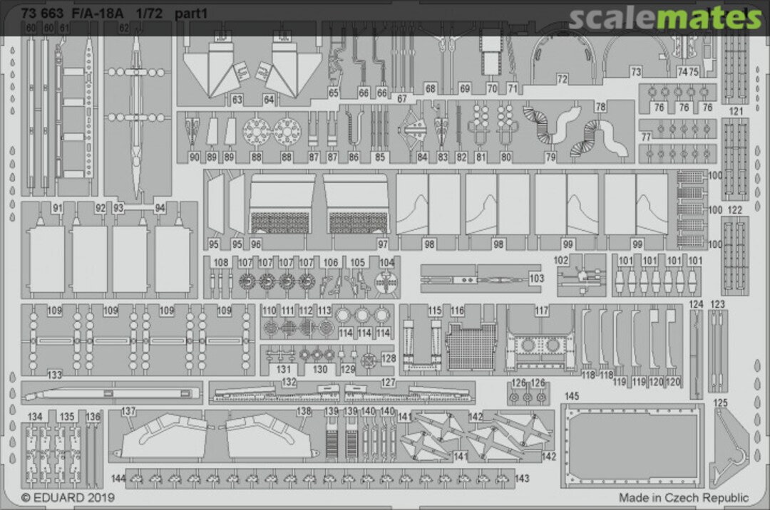Boxart F/A-18A 73663 Eduard