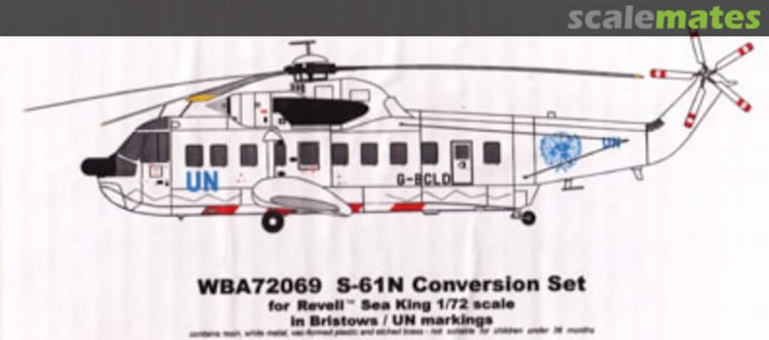 Boxart S-61N Conversion Set WBA72069 Whirlybird