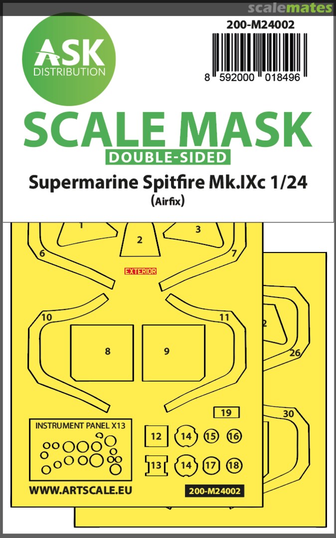 Boxart Supermarine Spitfire Mk.IXc 200-M24002 ASK