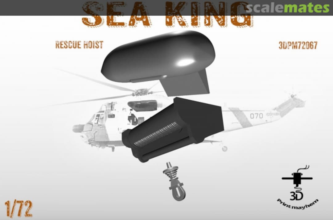 Boxart Sea King Rescue Hoist 3DPM72067 3D Print Mayhem