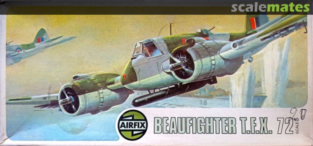 Boxart Bristol Beaufighter T.F.X 283 Airfix