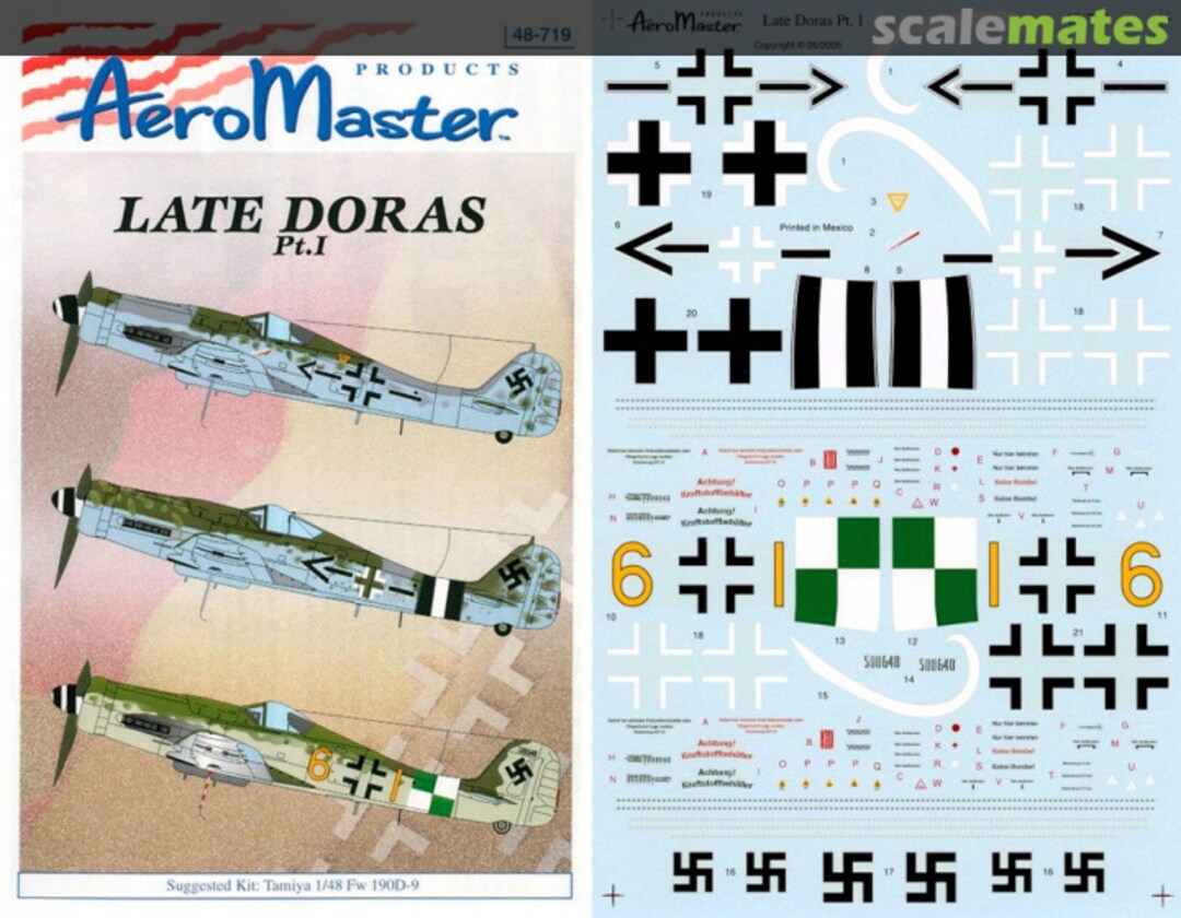 Boxart Late Doras Pt. I 48-719 AeroMaster