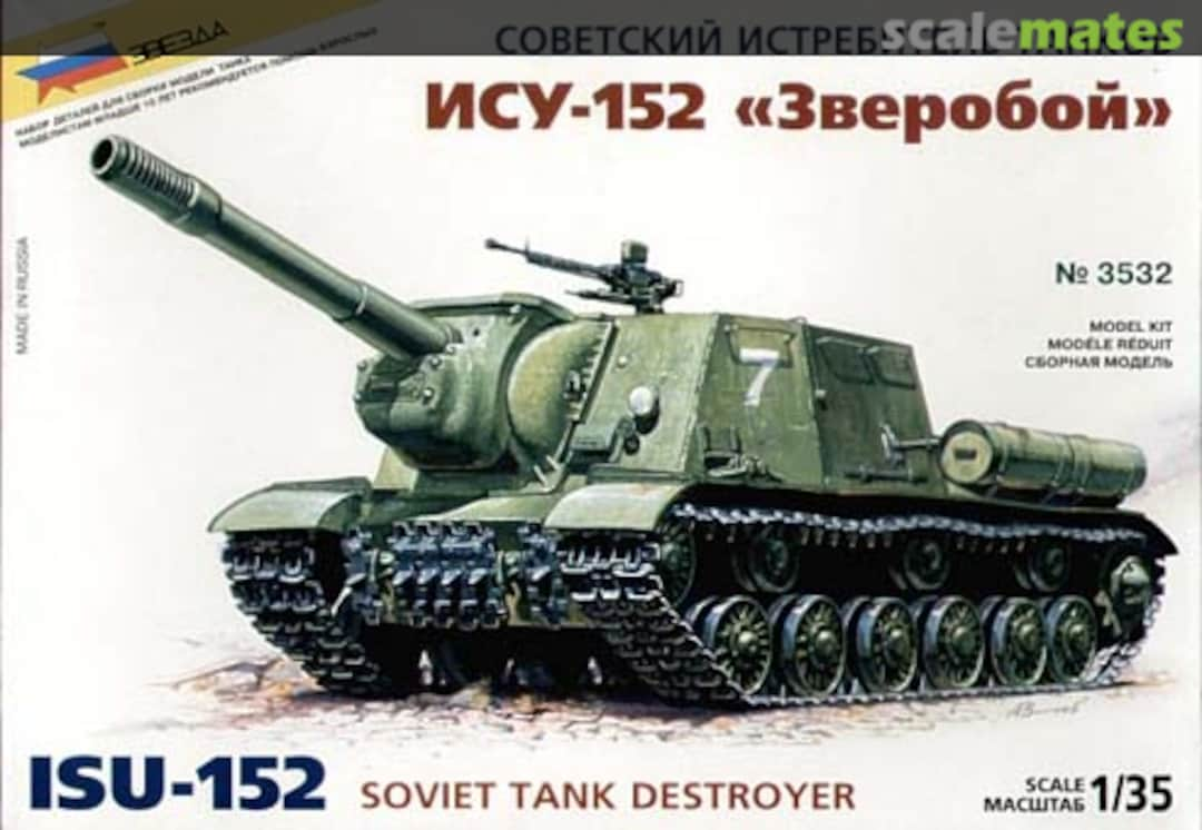 Boxart ISU-152 3532 Zvezda