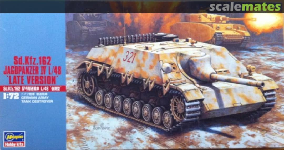 Boxart Sd.Kfz 162/1 Jagdpanzer IV L/48 Late 31151 Hasegawa