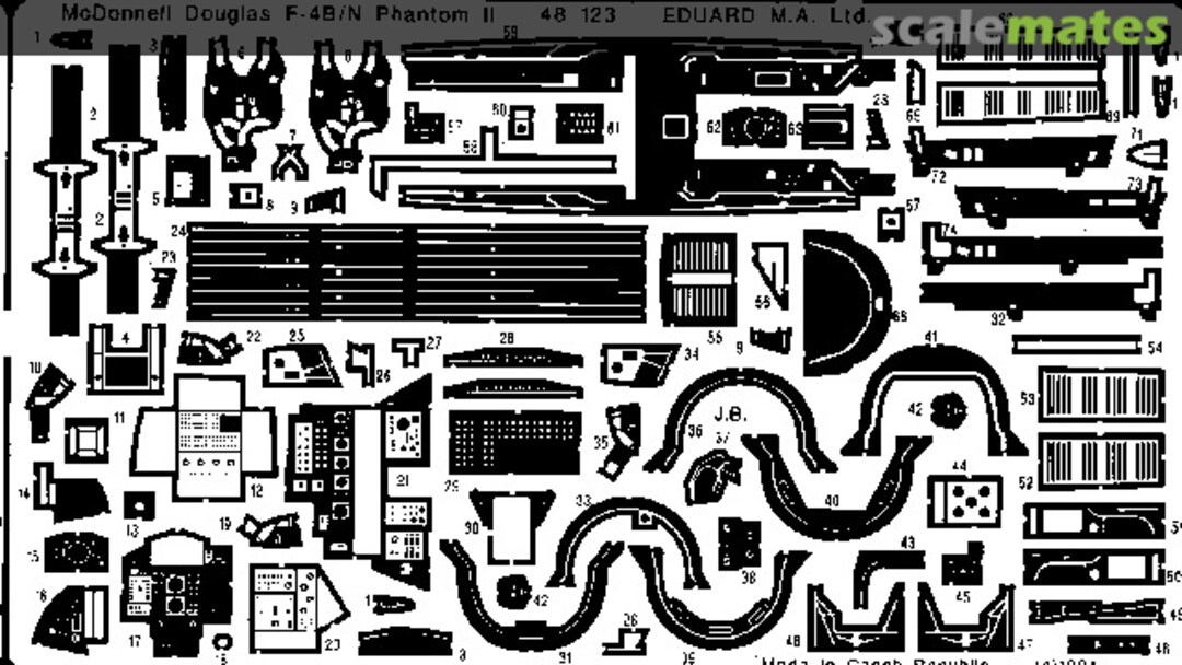 Boxart McDonnell Douglas F-4B/N Phantom II 48123 Eduard